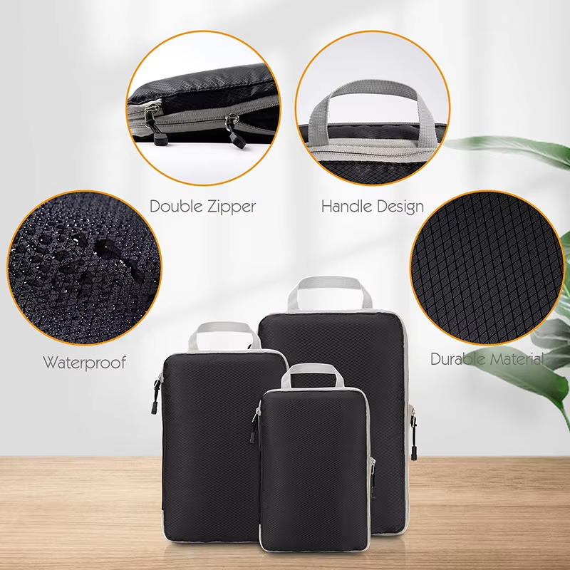 Packuum Compression Packing Cubes (Set of 3)